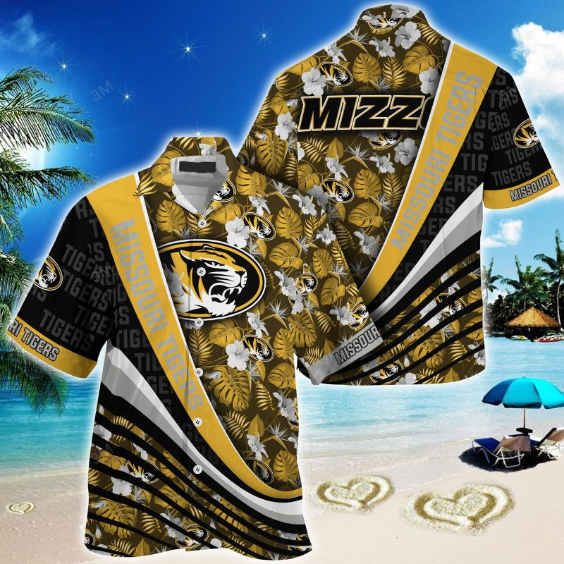 Missouri Tigers NCAA Summer – Hawaii Shirt For This Season – Gift For Sport Lovers With Tropical Flower Pattern