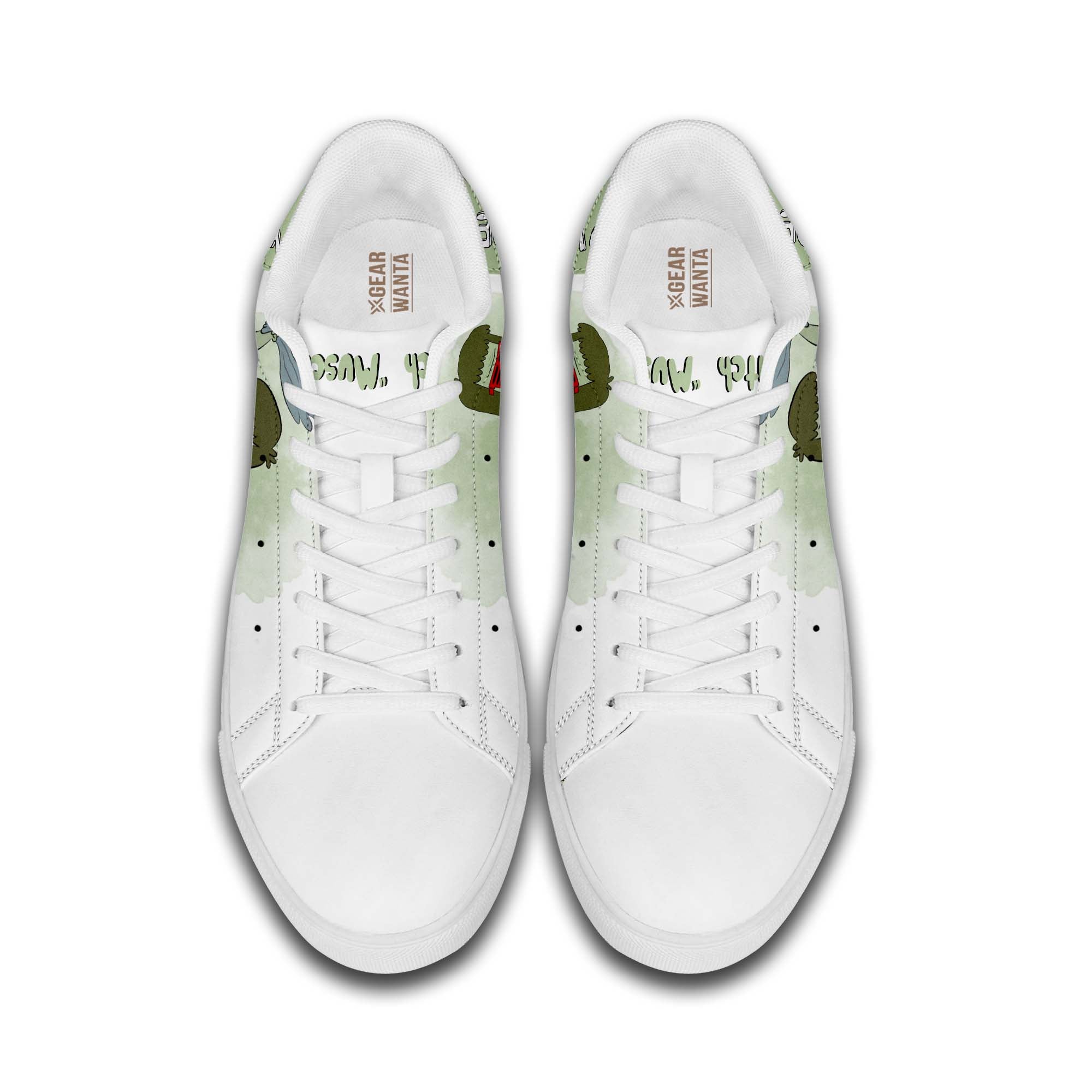 Mitch Muscle Regular Show Skate Shoes Custom Color Cartoon Sneakers