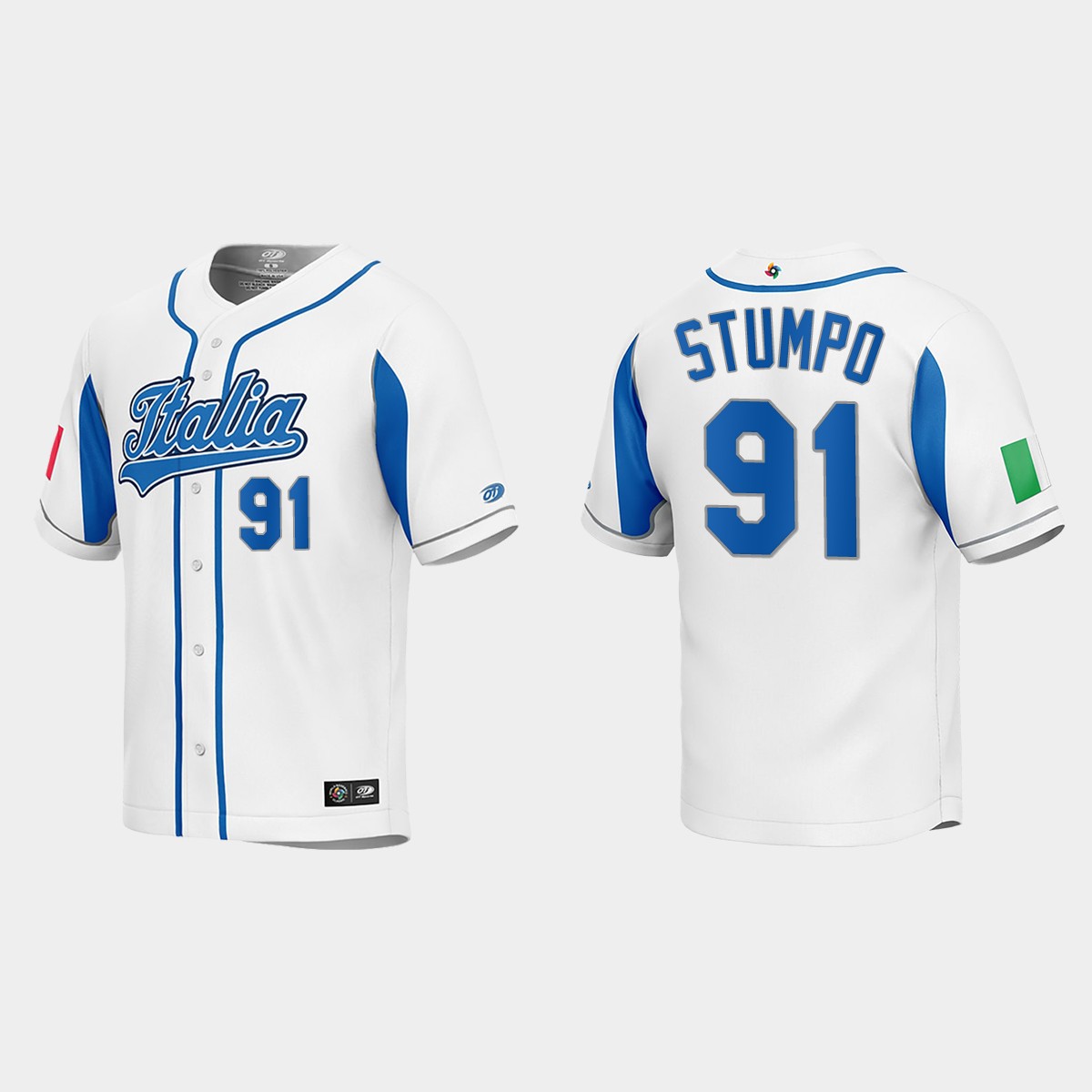 Mitchell Stumpo Italy 2023 World Classic Jersey - White