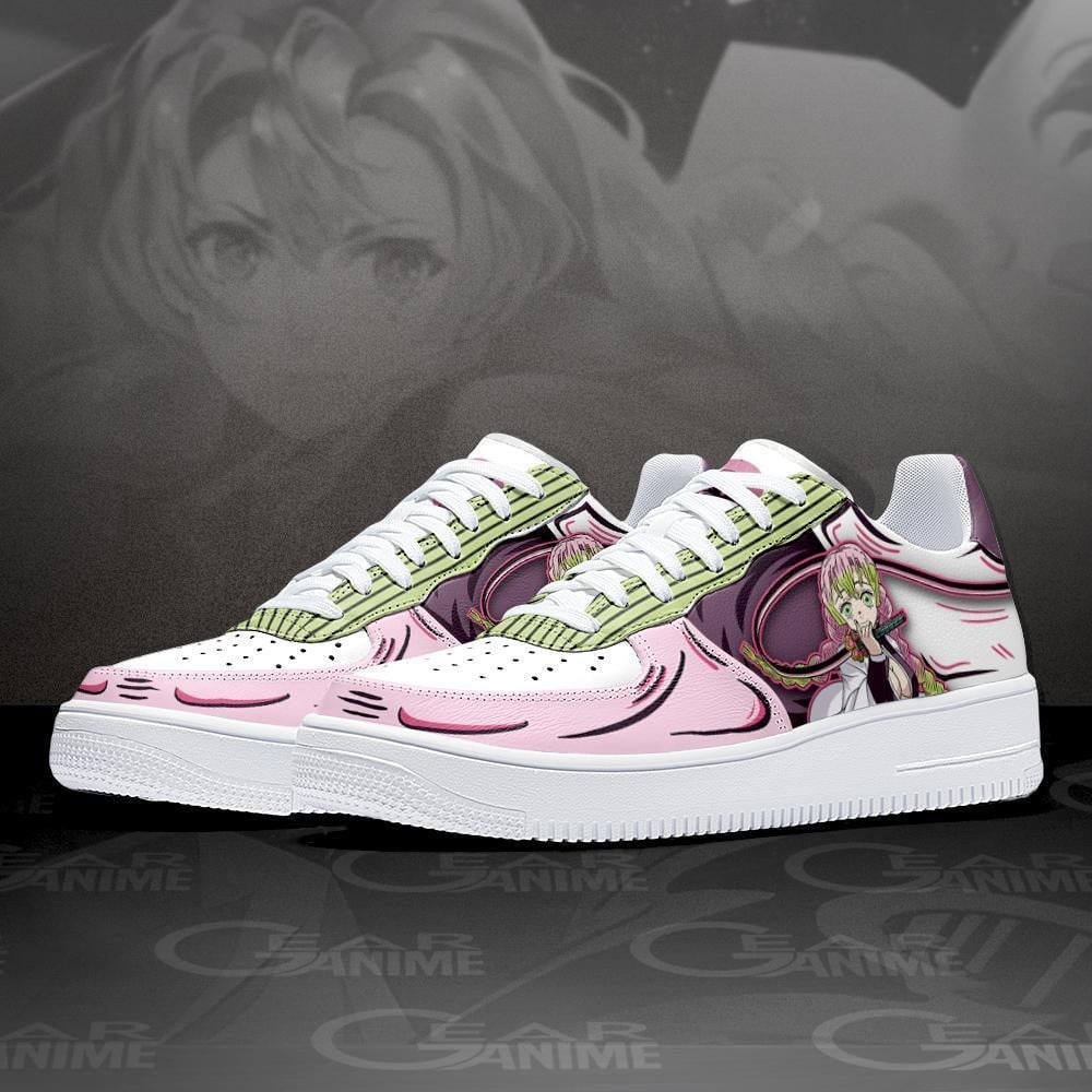 Mitsuri Kanroji Air Sneakers Custom Anime Demon Slayer Shoes