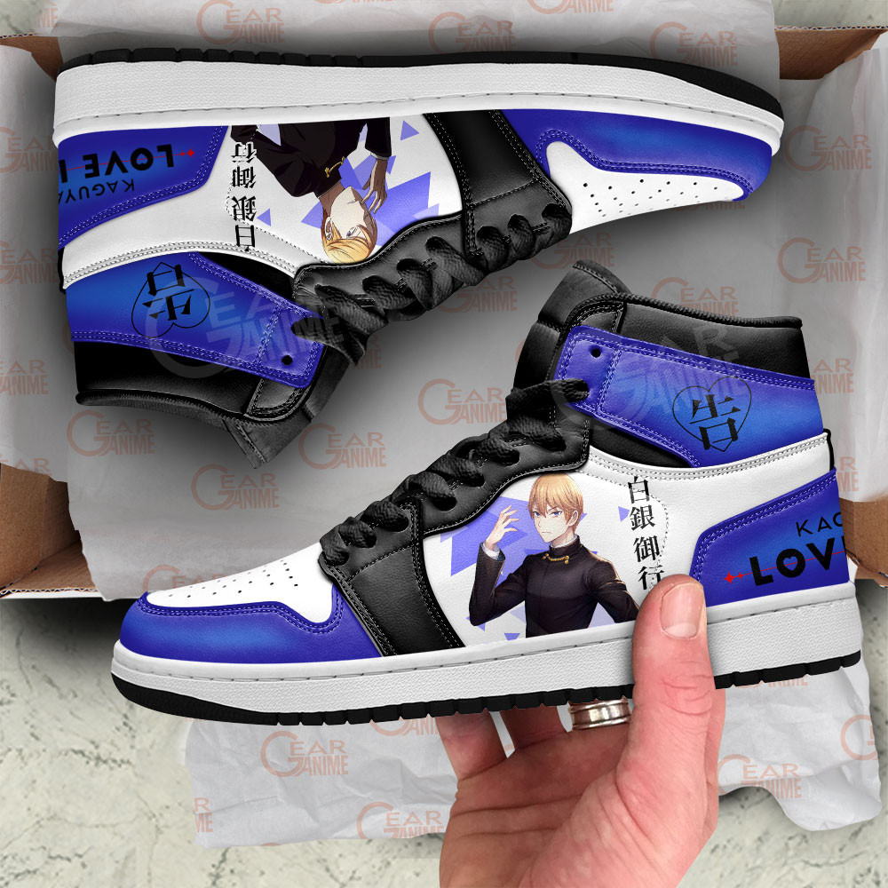 Miyuki Shirogane JD1s Sneakers Kaguya-sama Love is War Anime Shoes, Air Jordan Hightop
