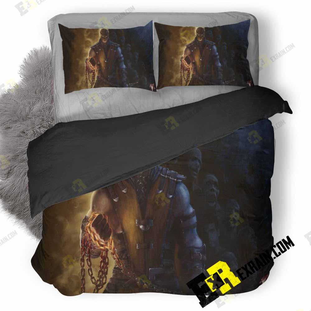 Mk Legacy Scorpion 5E 3D Customized Duvet Cover Bedding Set