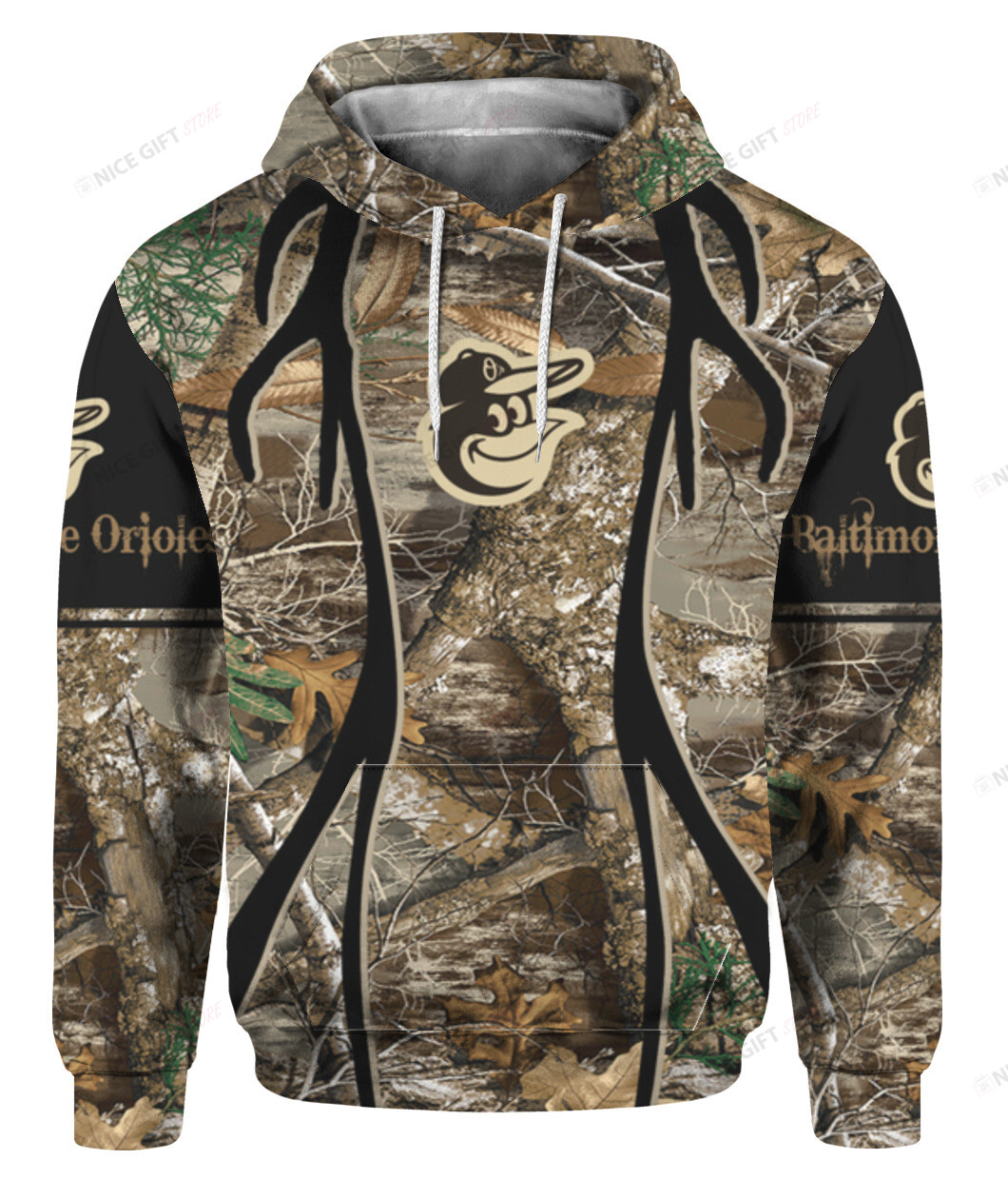 MLB Baltimore Orioles Hunting 3D Hoodie Gift For Fans