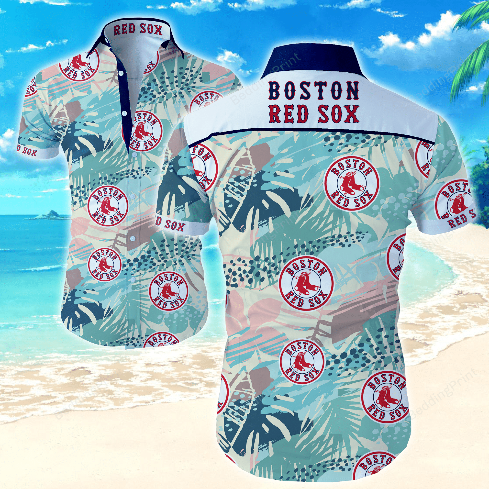 Mlb Boston Red Sox Hawaiian Shirt