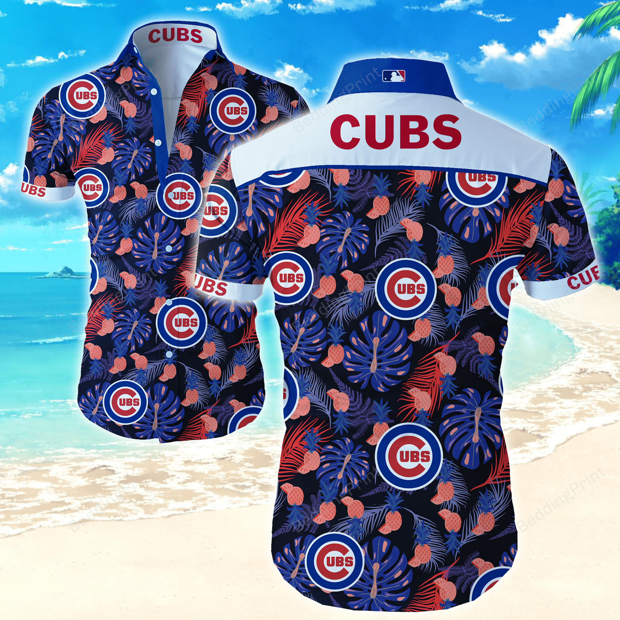 Mlb Chicago Cubs Hawaiian Shirt