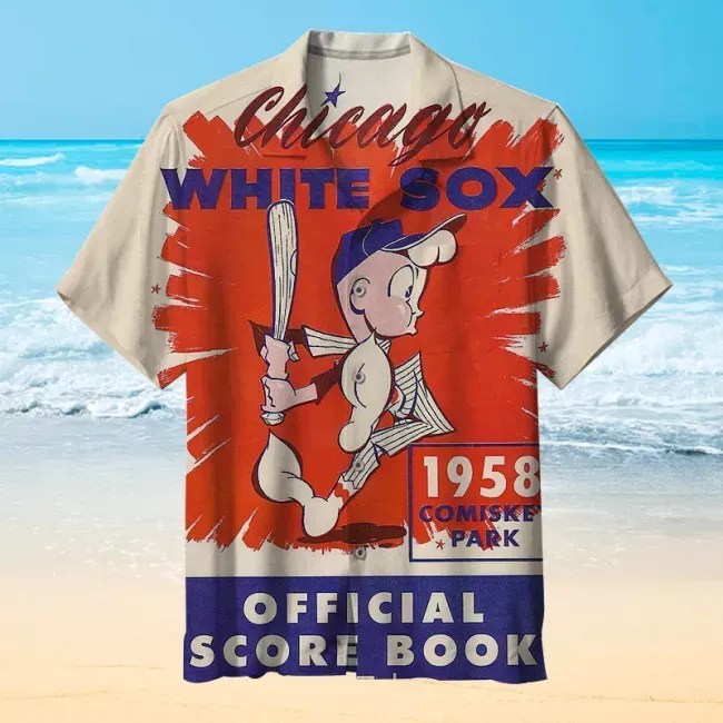 MLB Chicago White Sox Baseball958 Comiske Park – Premium Hawaiian Shirt – Gift For Sports Lovers
