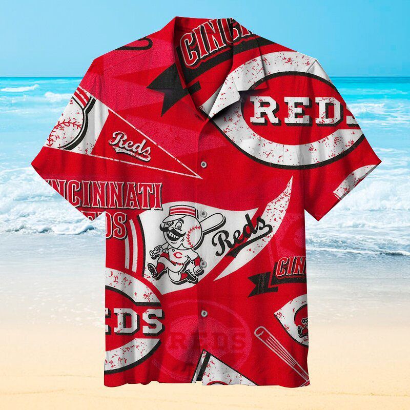 MLB Cincinnati Reds – Premium Hawaiian Shirt – Gift For Sports Lovers