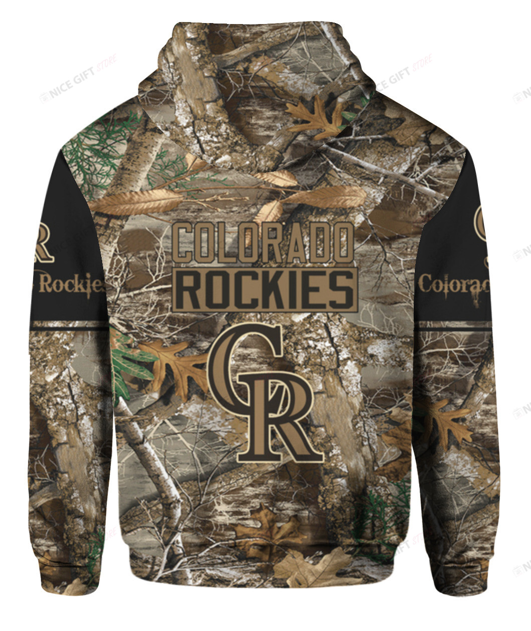 MLB Colorado Rockies Hunting 3D Hoodie Gift For Fans