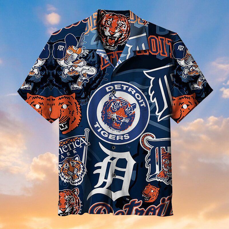 MLB Detroit Tigers Baseball Team – Premium Hawaiian Shirt – Gift For Sports Lovers