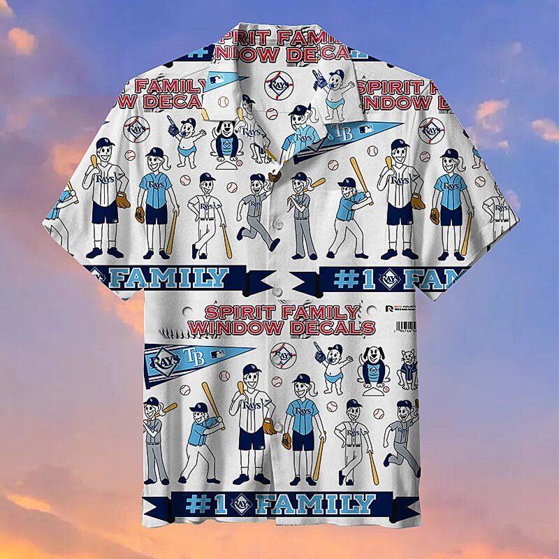 MLB Tampa Bay Rays – Premium Hawaiian Shirt – Gift For Sports Lovers