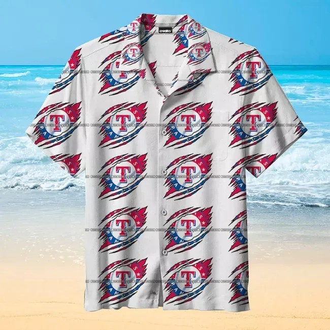 MLB Texas Rangers – Premium Hawaiian Shirt – Gift For Sports Lovers
