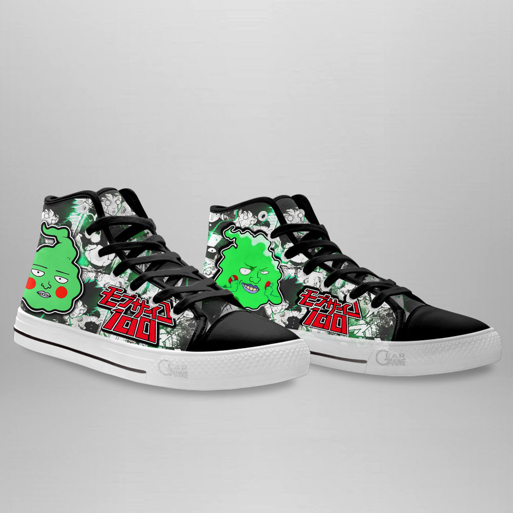 Mob Psycho 100 Ekubo Anime Custom High Top Shoes