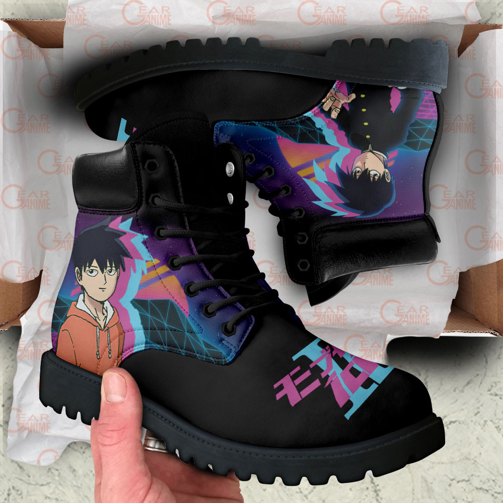 Mob Psycho 100 Ritsu Kageyama Boots Anime Custom Shoes