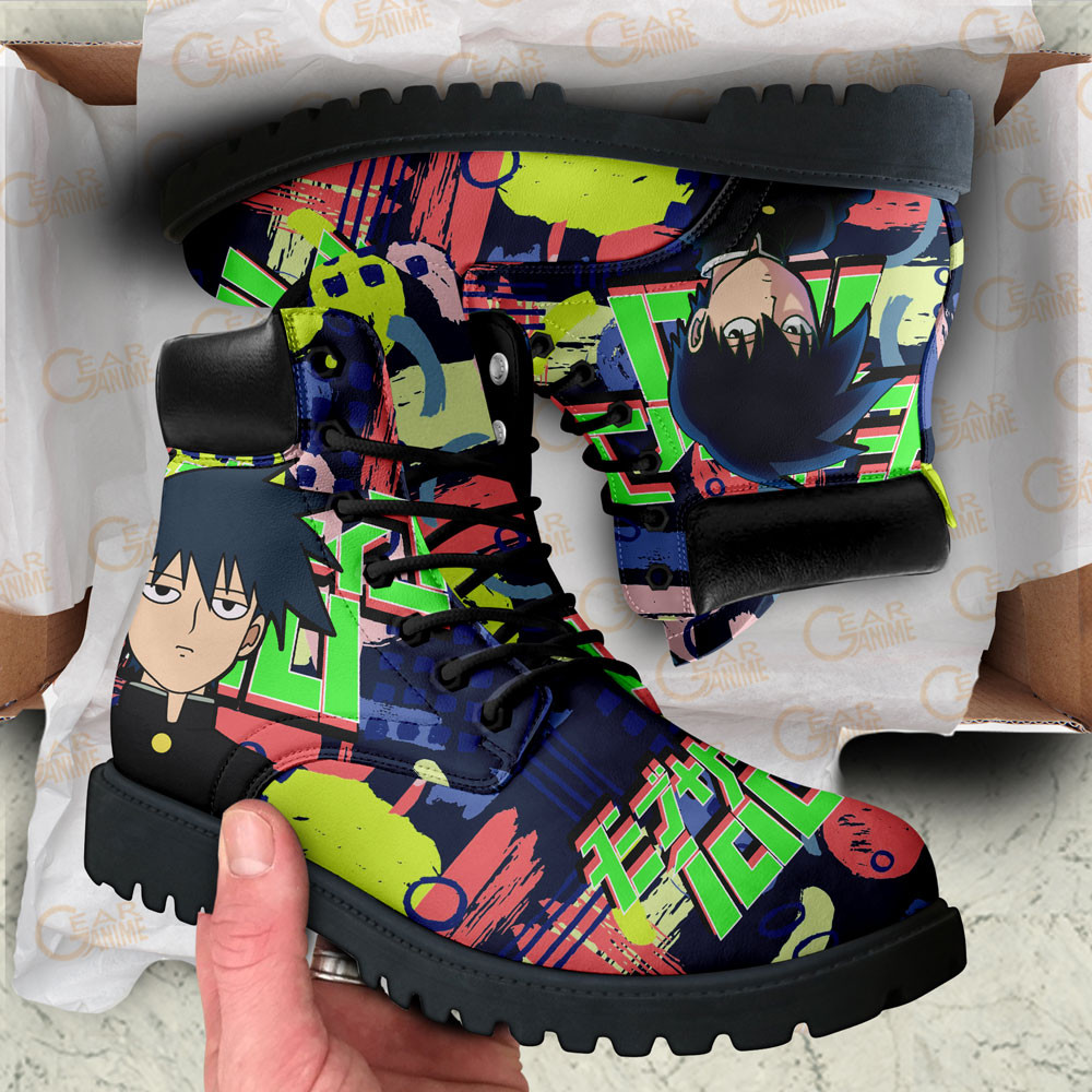 Mob Psycho 100 Ritsu Kageyama Boots Anime Custom Shoes