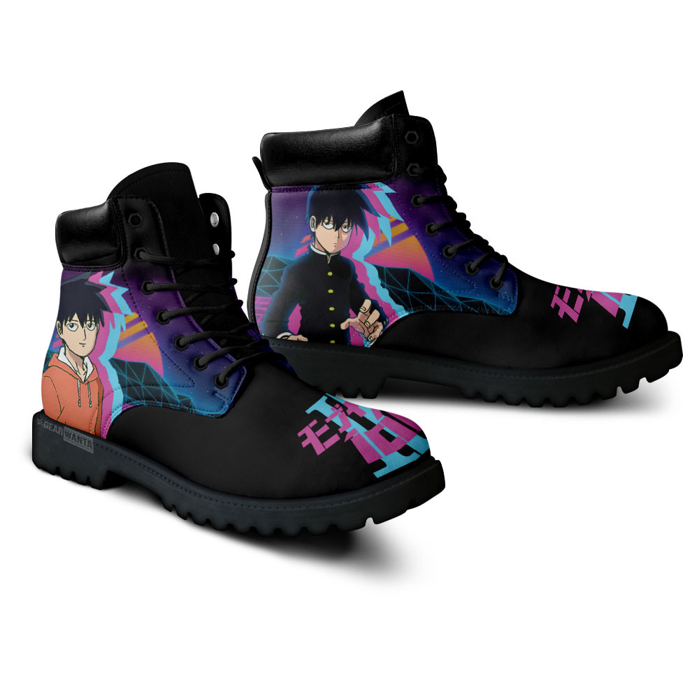 Mob Psycho 100 Ritsu Kageyama Boots Anime Custom Shoes