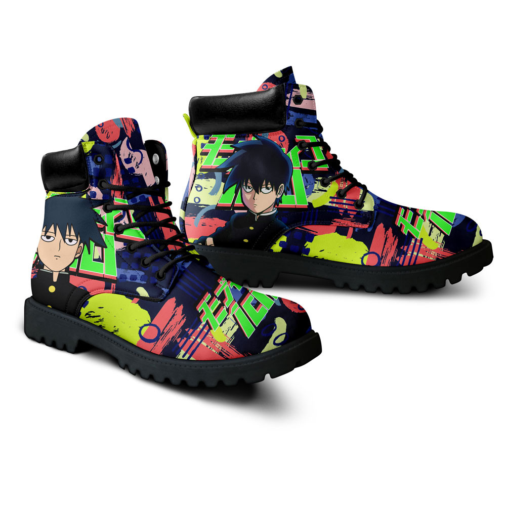 Mob Psycho 100 Ritsu Kageyama Boots Anime Custom Shoes