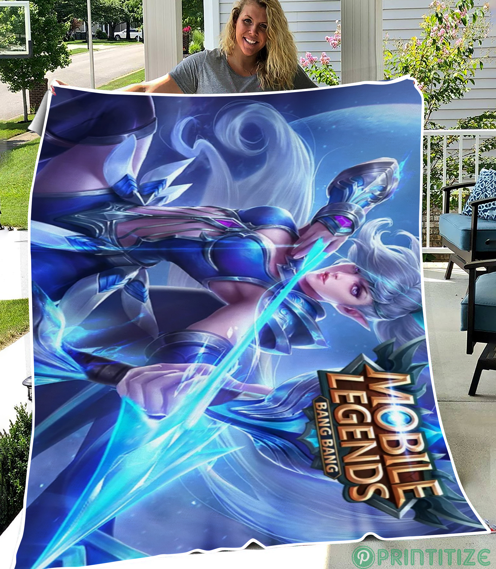 Mobile Legend Fleece Blanket