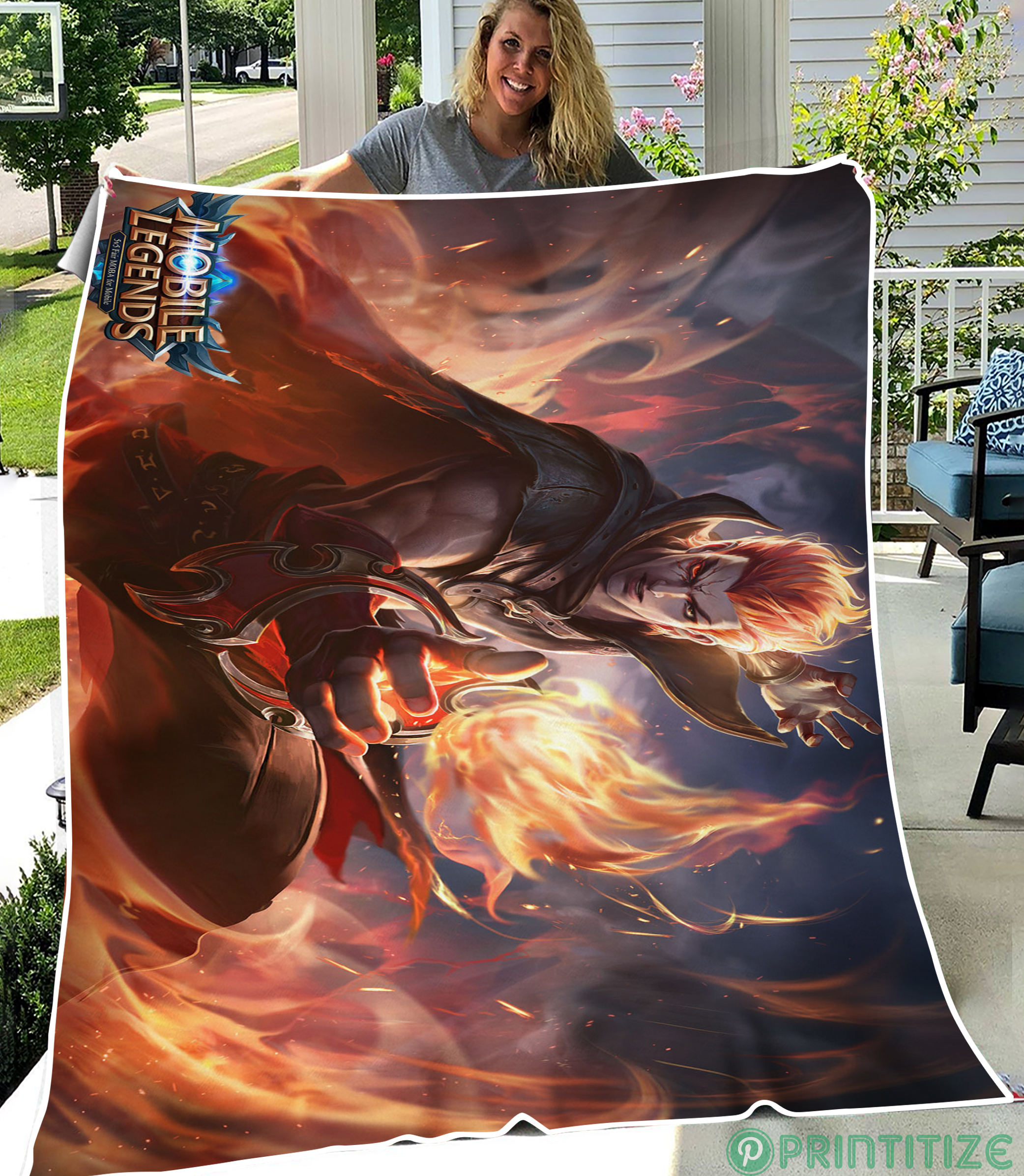Mobile Legends Artstation Fleece Blanket