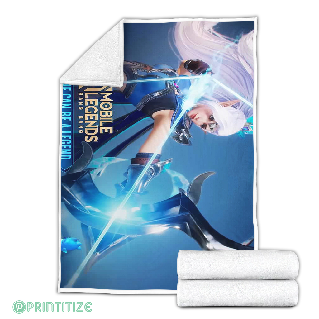Mobile Legends Background Fleece Blanket