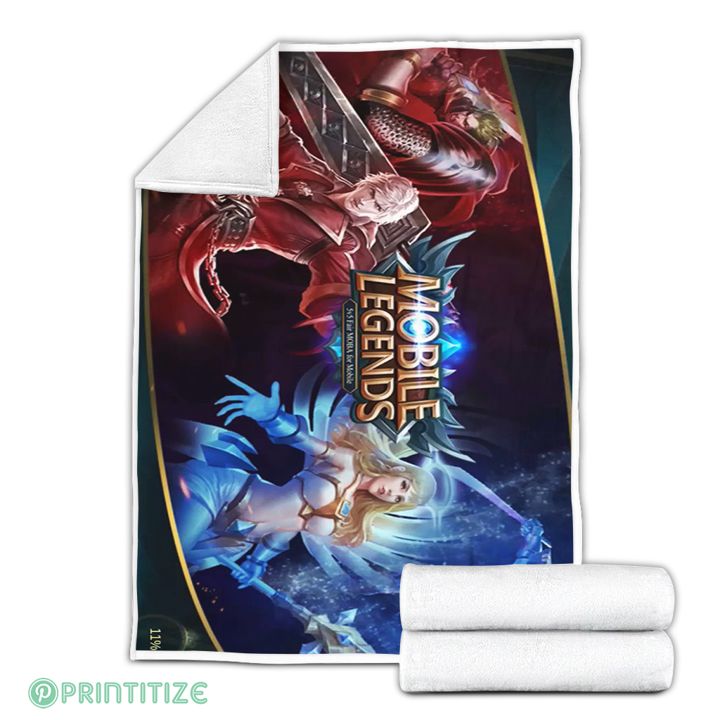 Mobile Legends Gameplay Fleece Blanket