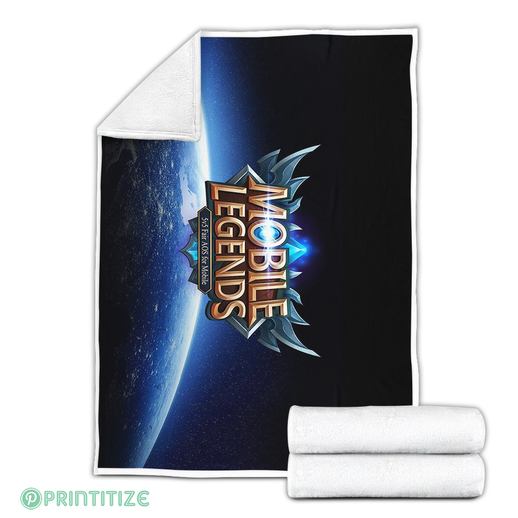Mobile Legends Logo Fleece Blanket