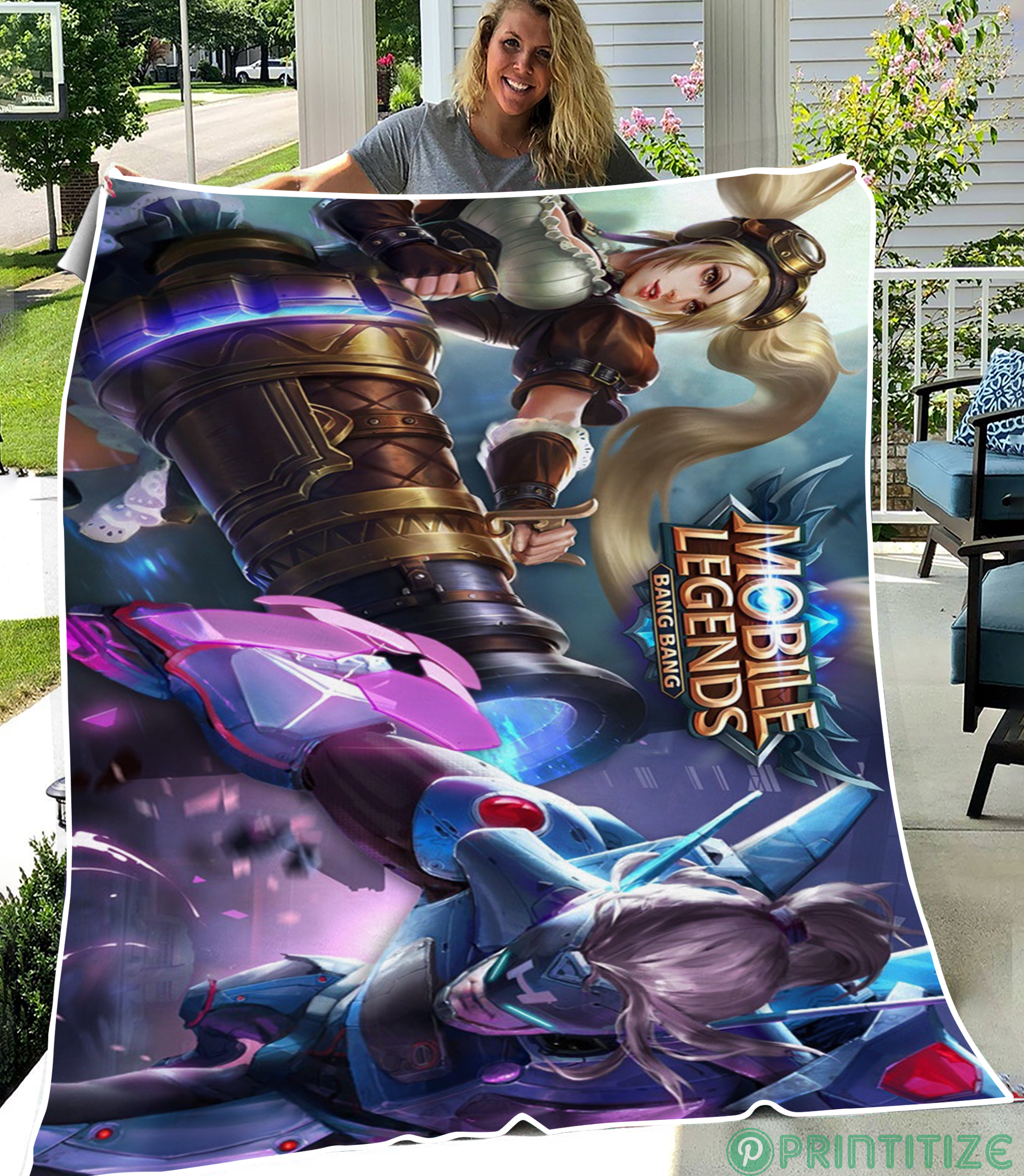 Mobile Legends Skin Fleece Blanket