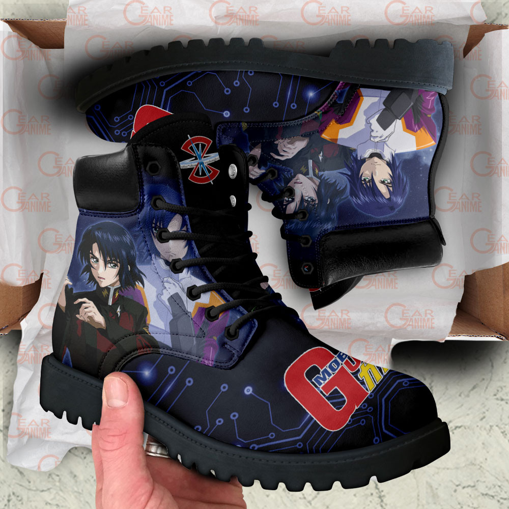 Mobile Suit Gundam Athrun Zala Boots Anime Custom Shoes