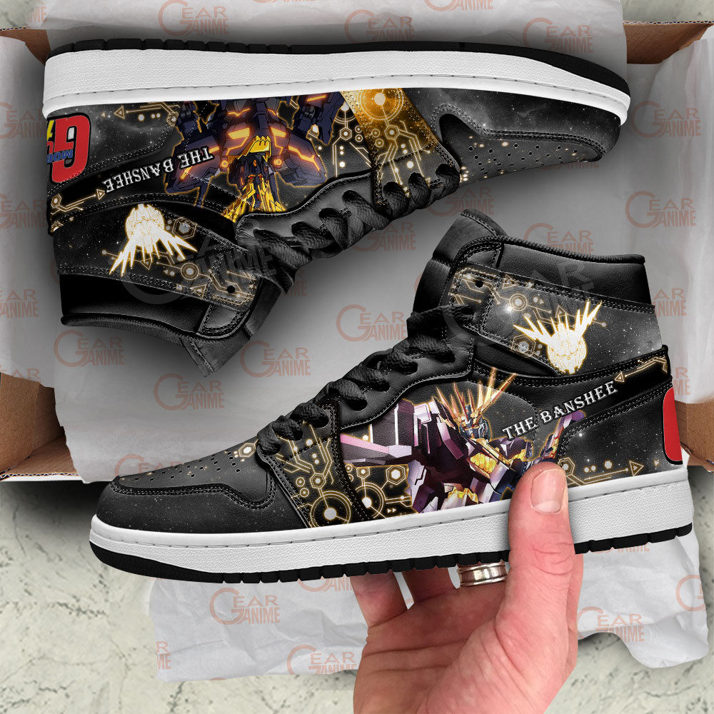 Mobile Suit Gundam Banshee For Anime Fans, Air Jordan Hightop