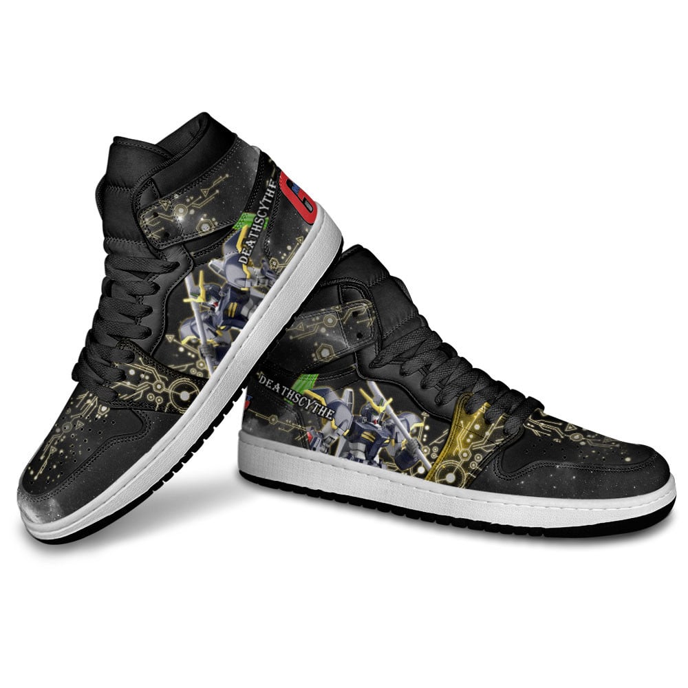 Mobile Suit Gundam Death Scythe Gundam For Anime Fans, Air Jordan Hightop
