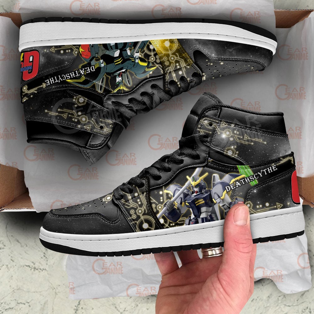 Mobile Suit Gundam Death Scythe Gundam For Anime Fans, Air Jordan Hightop