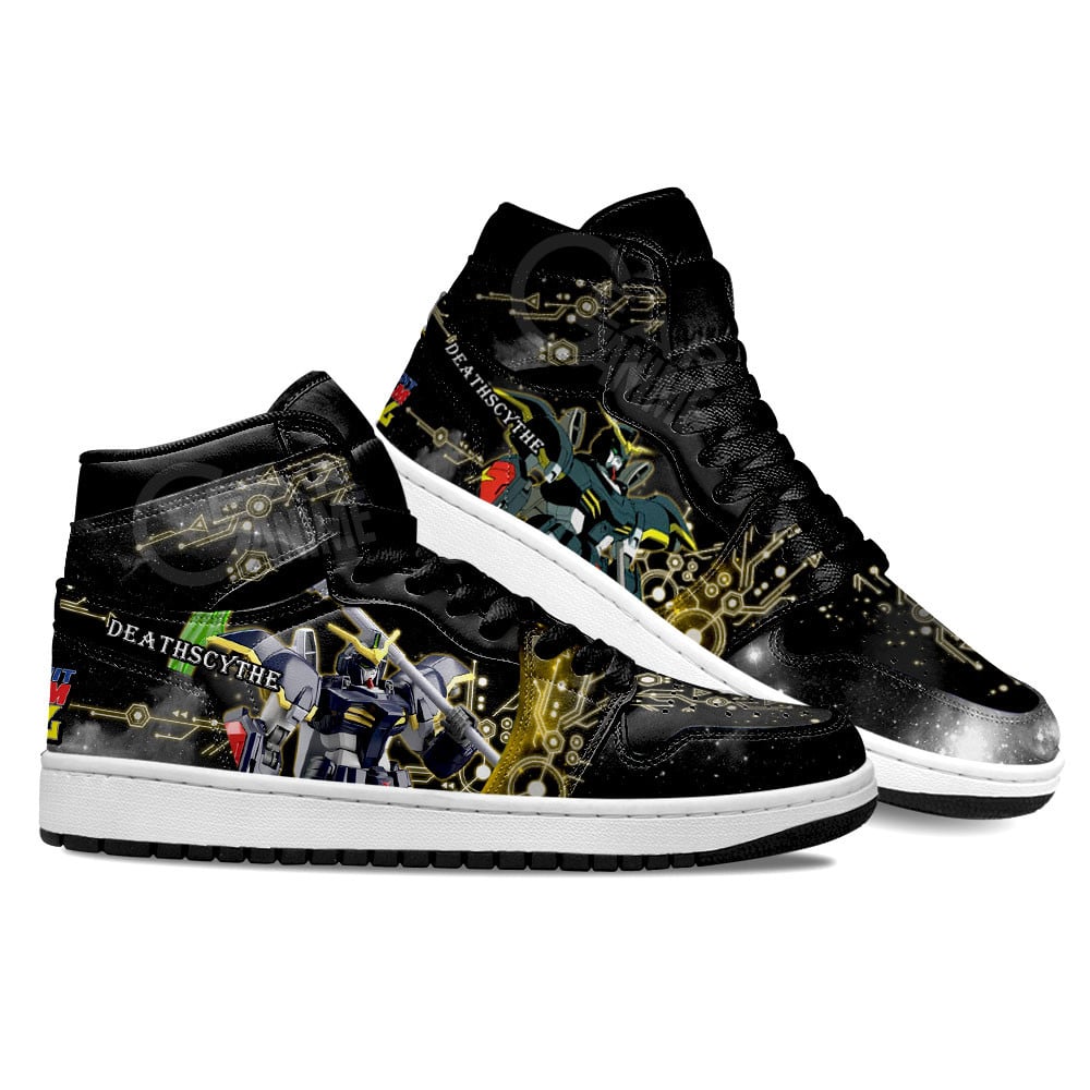 Mobile Suit Gundam Death Scythe Gundam For Anime Fans, Air Jordan Hightop