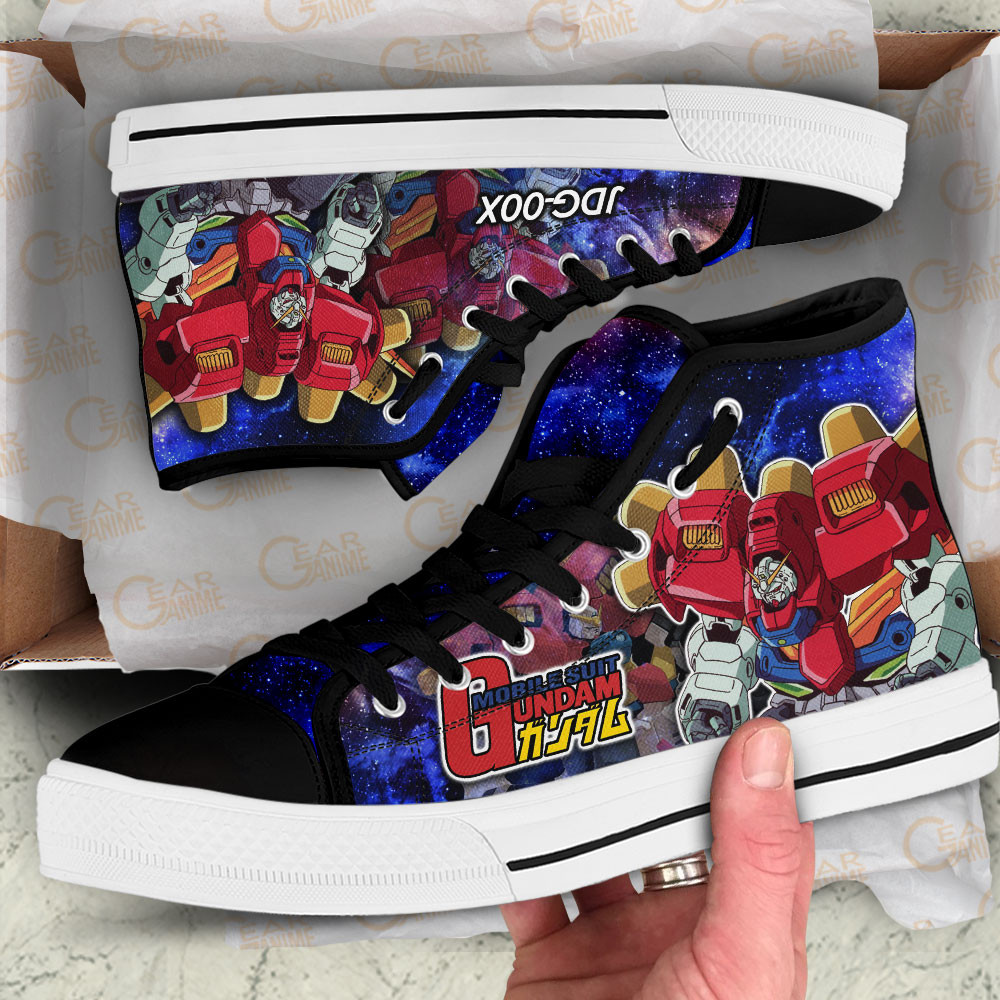 Mobile Suit Gundam Devil Gundam Anime Custom High Top Shoes