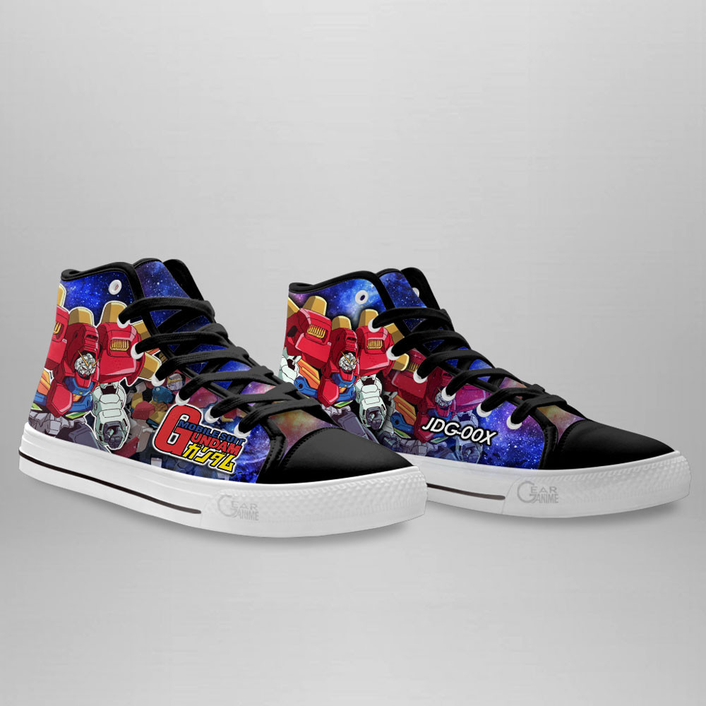 Mobile Suit Gundam Devil Gundam Anime Custom High Top Shoes