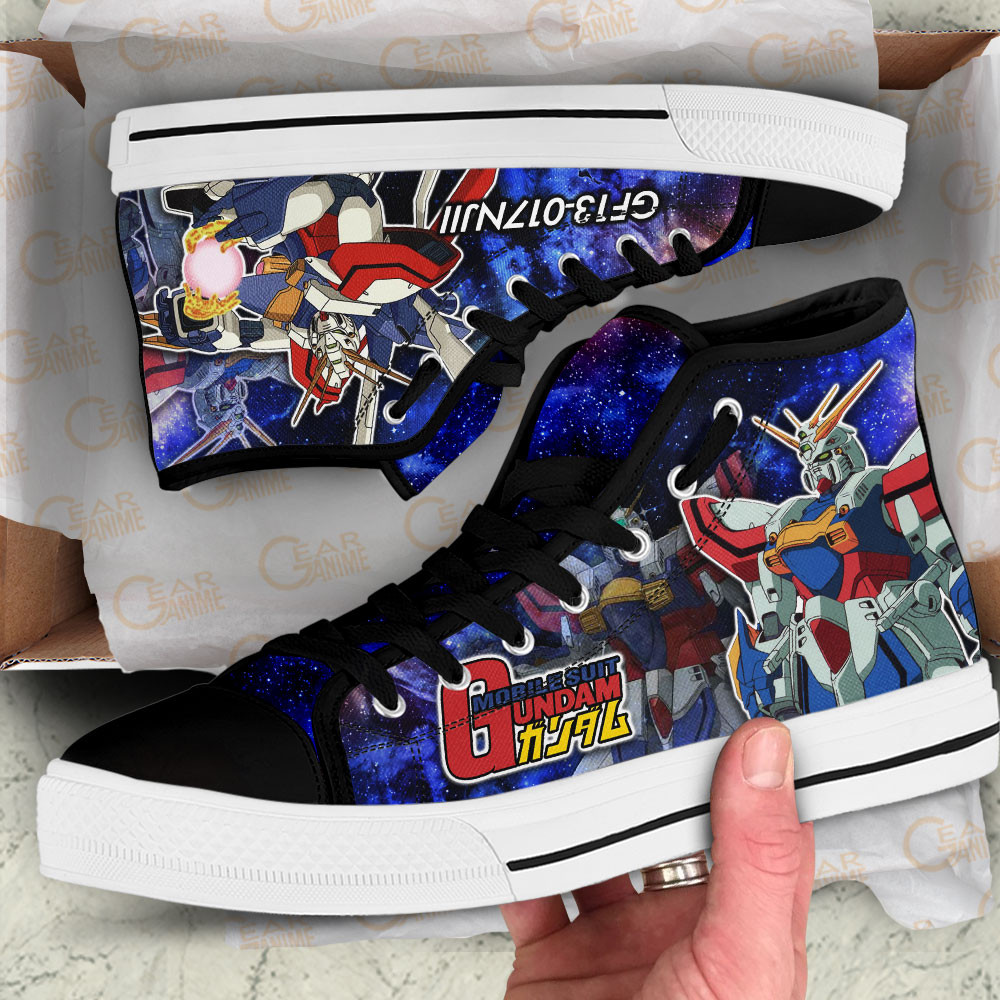Mobile Suit Gundam God Gundam Anime Custom High Top Shoes