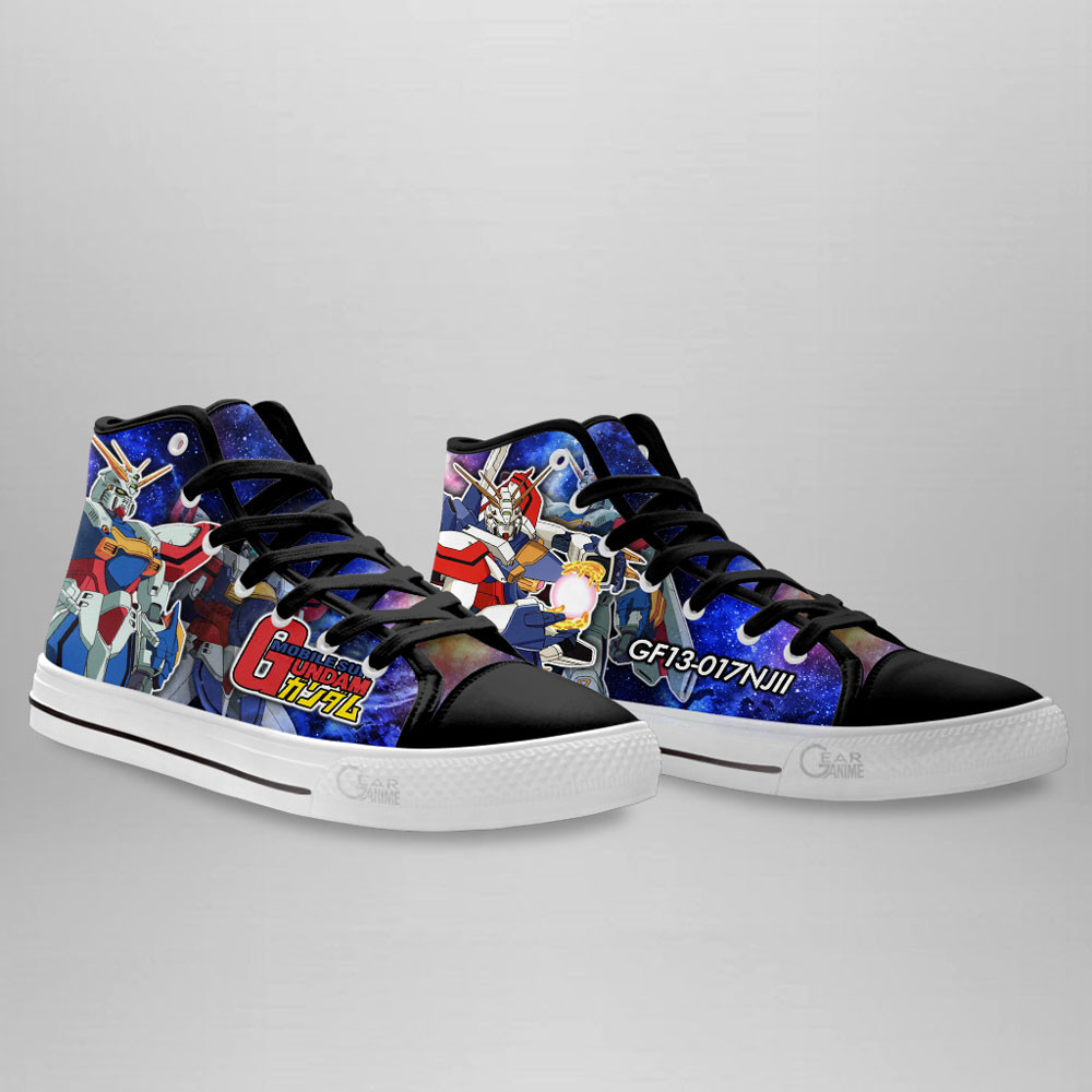 Mobile Suit Gundam God Gundam Anime Custom High Top Shoes