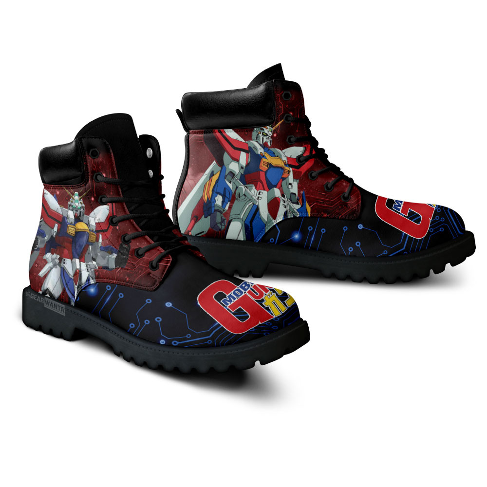 Mobile Suit Gundam God Gundam Boots Anime Custom Shoes
