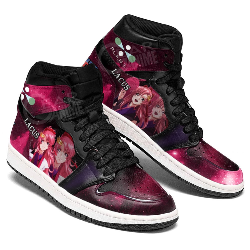 Mobile Suit Gundam Lacus Clyne Shoes For Anime Fans, Air Jordan Hightop