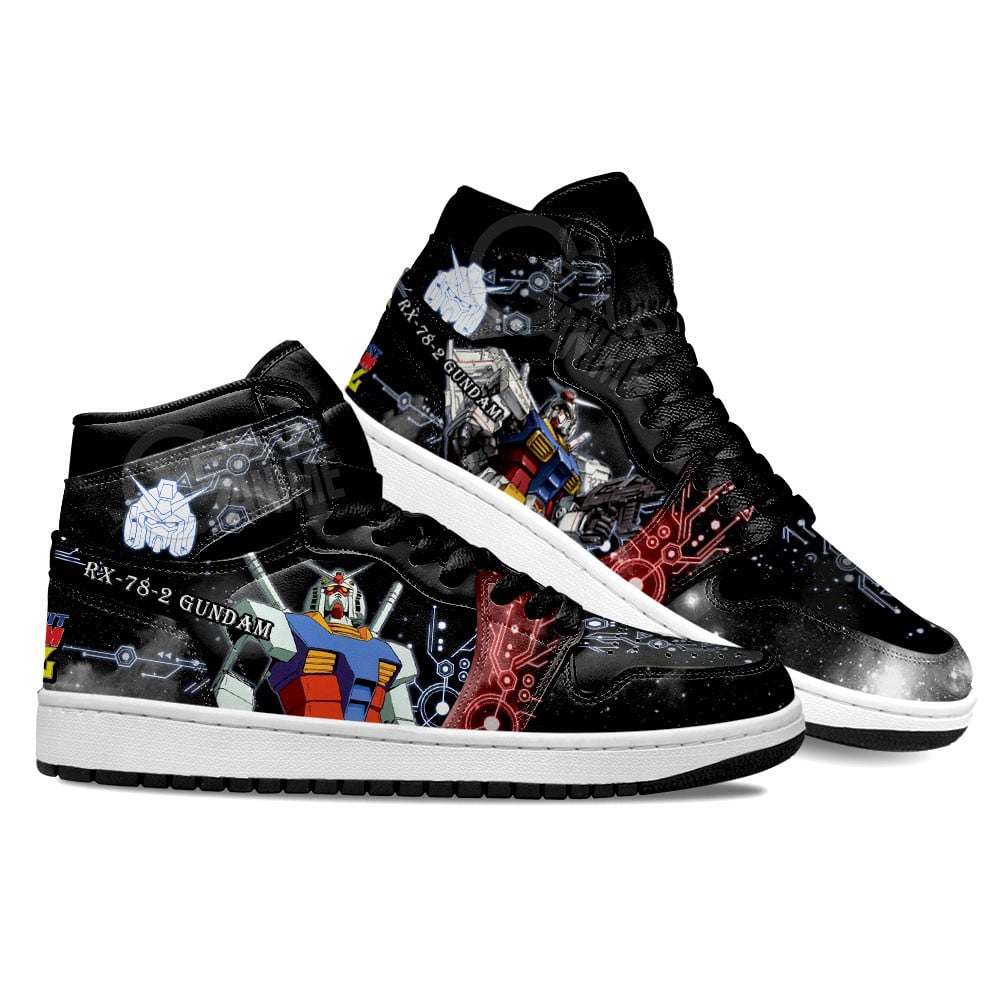 Mobile Suit Gundam RX-78-2 For Anime Fans, Air Jordan Hightop
