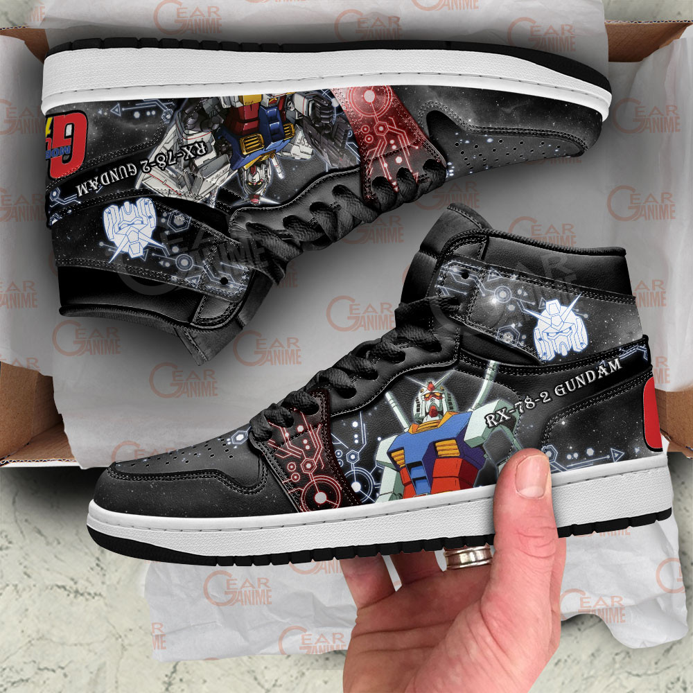 Mobile Suit Gundam RX-78-2 For Anime Fans, Air Jordan Hightop