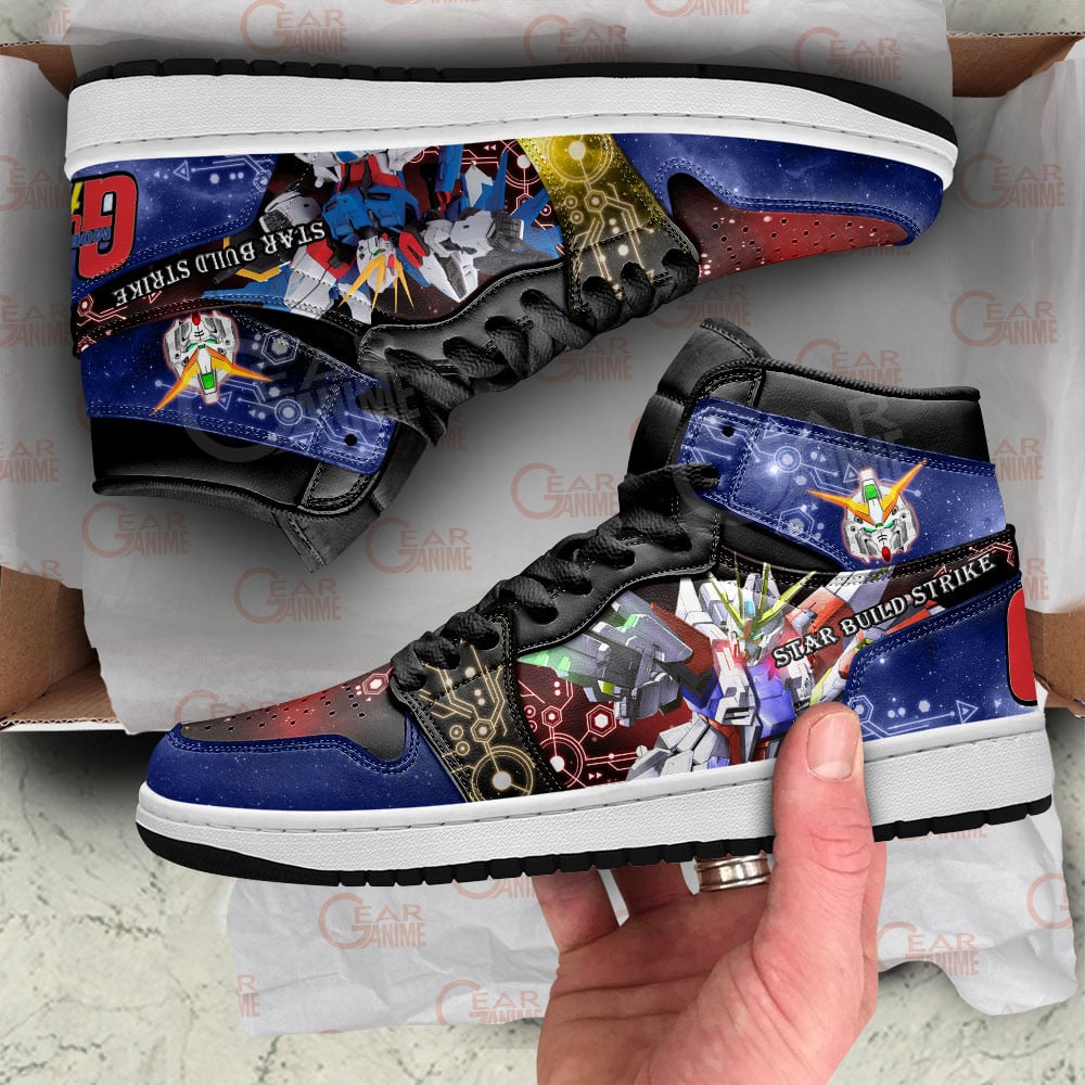 Mobile Suit Gundam Star Build Strike Gundam For Anime Fans, Air Jordan Hightop