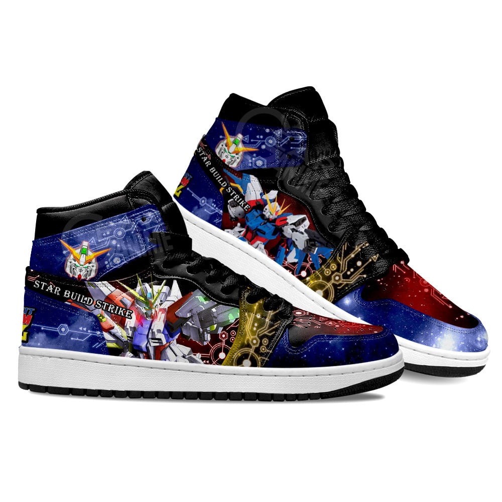 Mobile Suit Gundam Star Build Strike Gundam For Anime Fans, Air Jordan Hightop