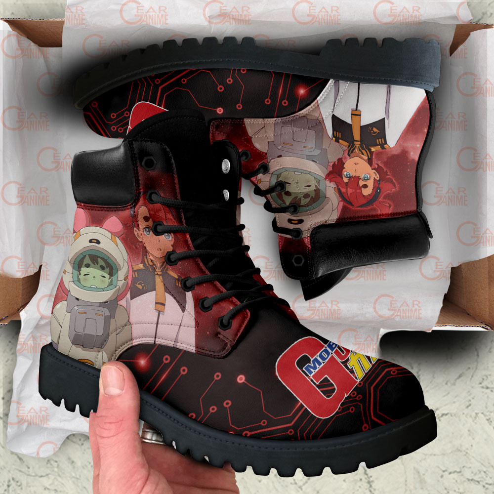 Mobile Suit Gundam Suletta Mercury Boots Anime Custom Shoes