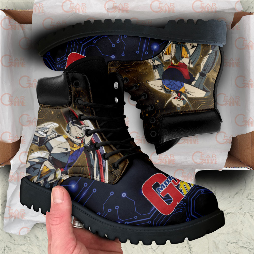 Mobile Suit Gundam Turn A Gundam Boots Anime Custom Shoes