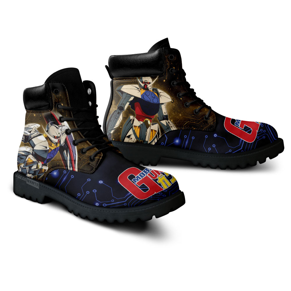 Mobile Suit Gundam Turn A Gundam Boots Anime Custom Shoes