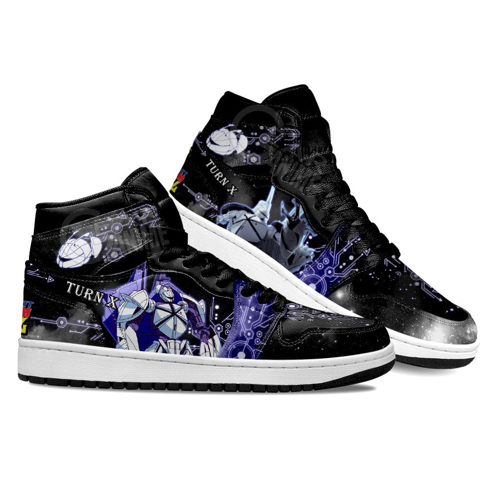 Mobile Suit Gundam Turn X For Anime Fans, Air Jordan Hightop