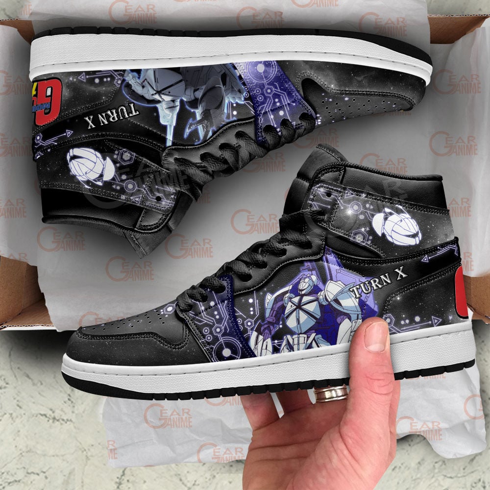 Mobile Suit Gundam Turn X For Anime Fans, Air Jordan Hightop