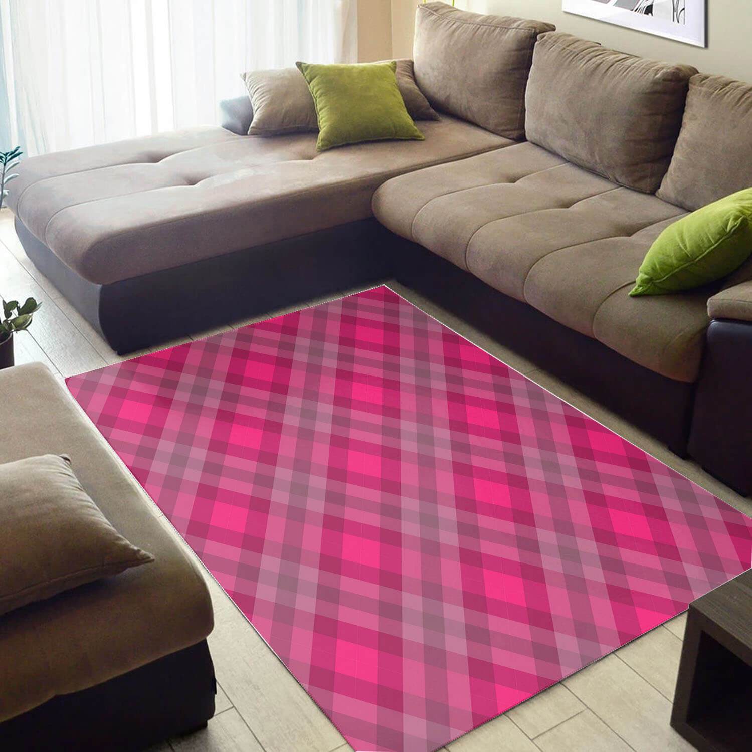 Modern African American Graphic Themed Afrocentric Art Style Floor Inspired Home Rectangle Rug