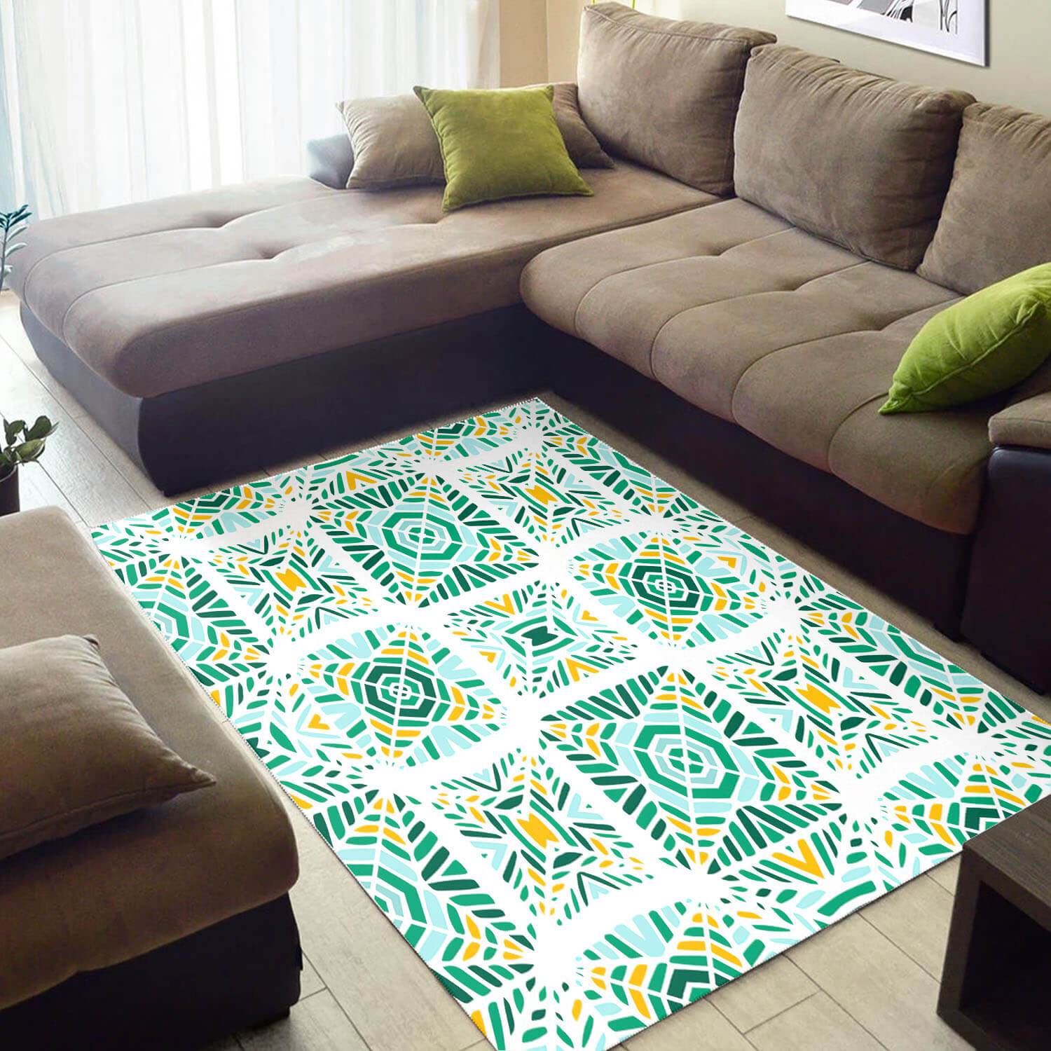 Modern African Perfect Print Seamless Pattern Design Floor Carpet House Rectangle Rug