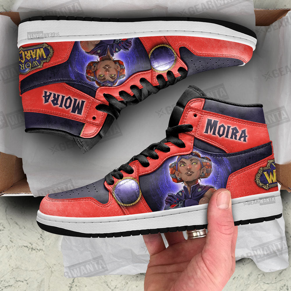 Moira World of Warcraft JD Sneakers Shoes For Fans, Air Jordan Hightop