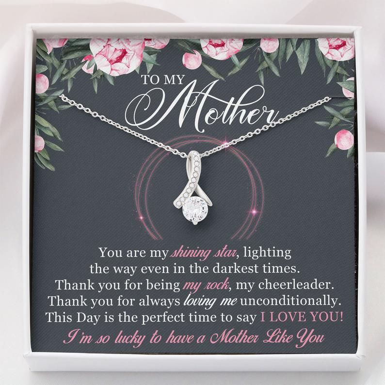 Mom Necklace Gifts – To My Mom – Alluring Beauty Neckalce – Jewelry For Mom From Daughter